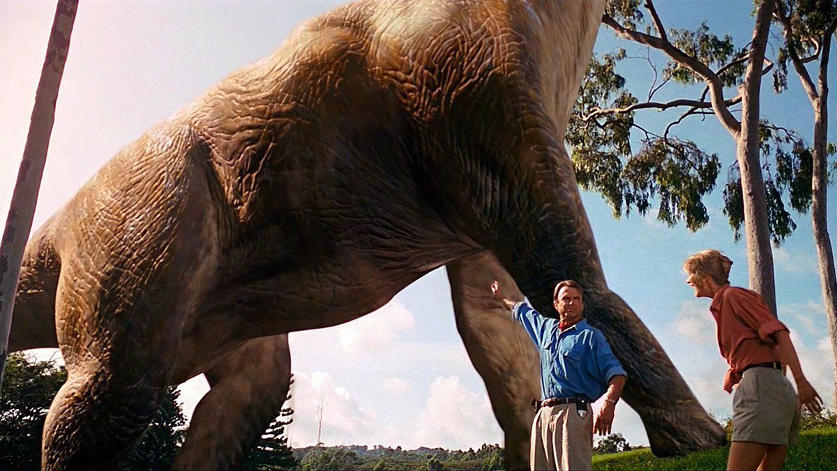 dereklew's tweet photo. Here are four scenes from Jurassic Park that the creators of Jurassic World Rebirth saw and said, “Let’s just do that again but worse” https://t.co/VK9qqDYtnm