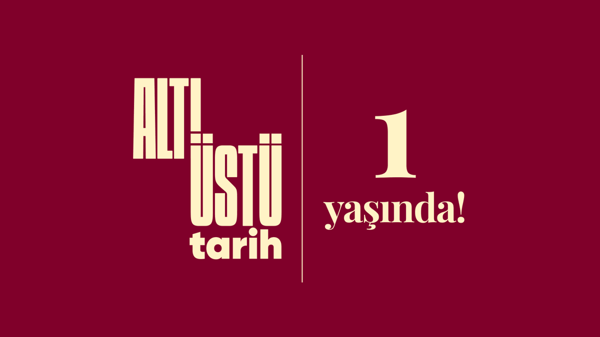 Altı Üstü Tarih 1 yaşında! 

Bir yıldır kitap ve makale incelemeleri, özel dosyalar, okuma listeleri, söyleşiler ve dahasıyla karşınızdayız. 

7 Temmuz Pazartesi saat 21.00'de canlı yayında buluşup geçirdiğimiz yılı ve yapacaklarımızı konuşalım.

youtube.com/@AltiUstuTarih