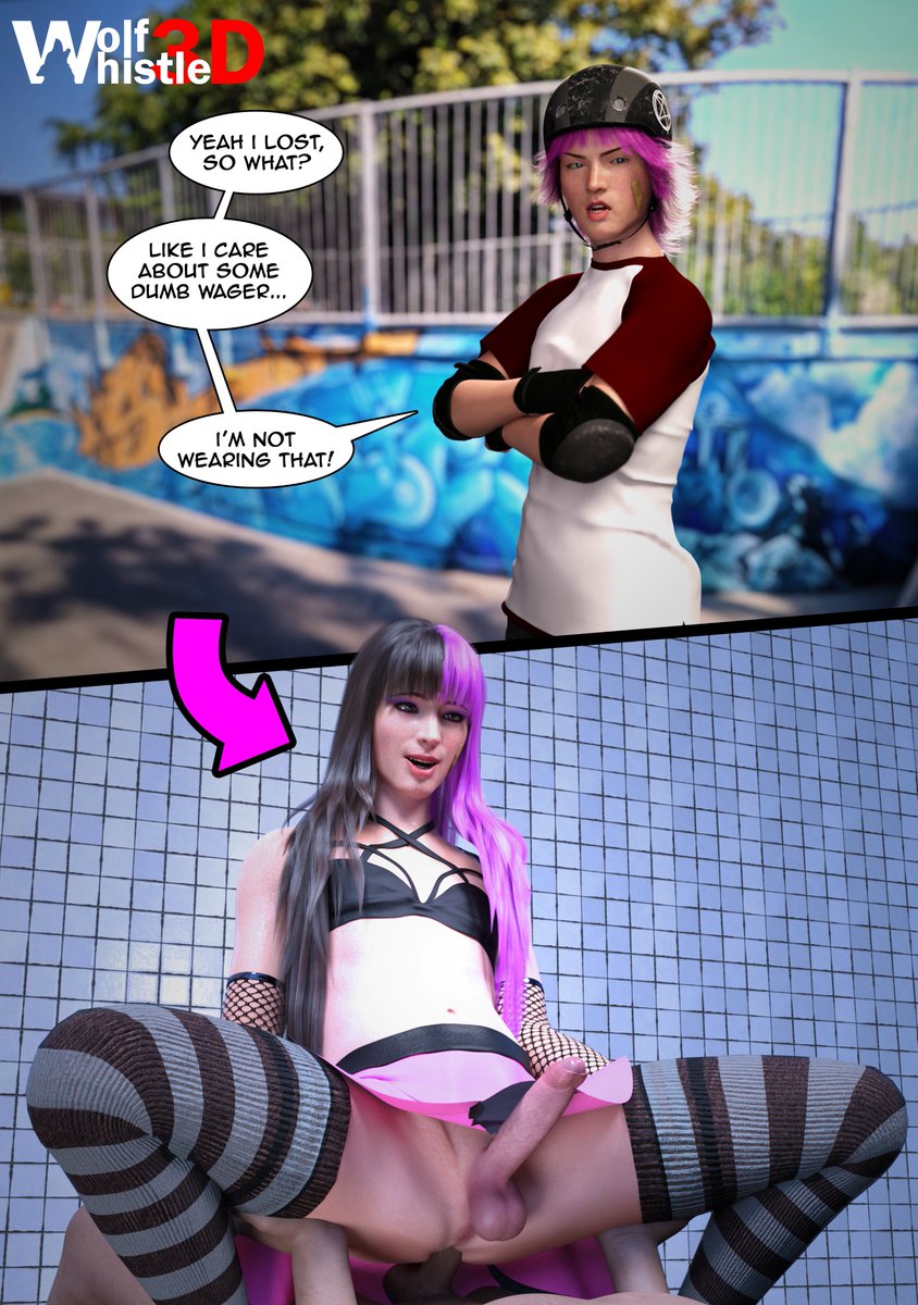 To kind (half-heartedly) celebrate the release of Tony Hawk 3+4, and using it as an excuse to recreate another <a href="/DrossDrawings/">DrossArt🔞</a> Boi. I did a lil recreation of Taylor's Debut 2Koma

He's probably tied for 1st place as my favourite Dross OC.