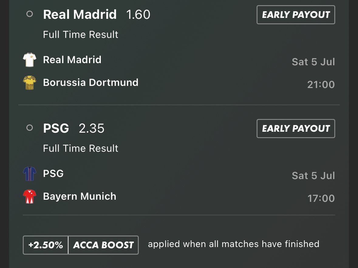 Club World Cup Double!🤴🏽💥

Who’s joining us?👀