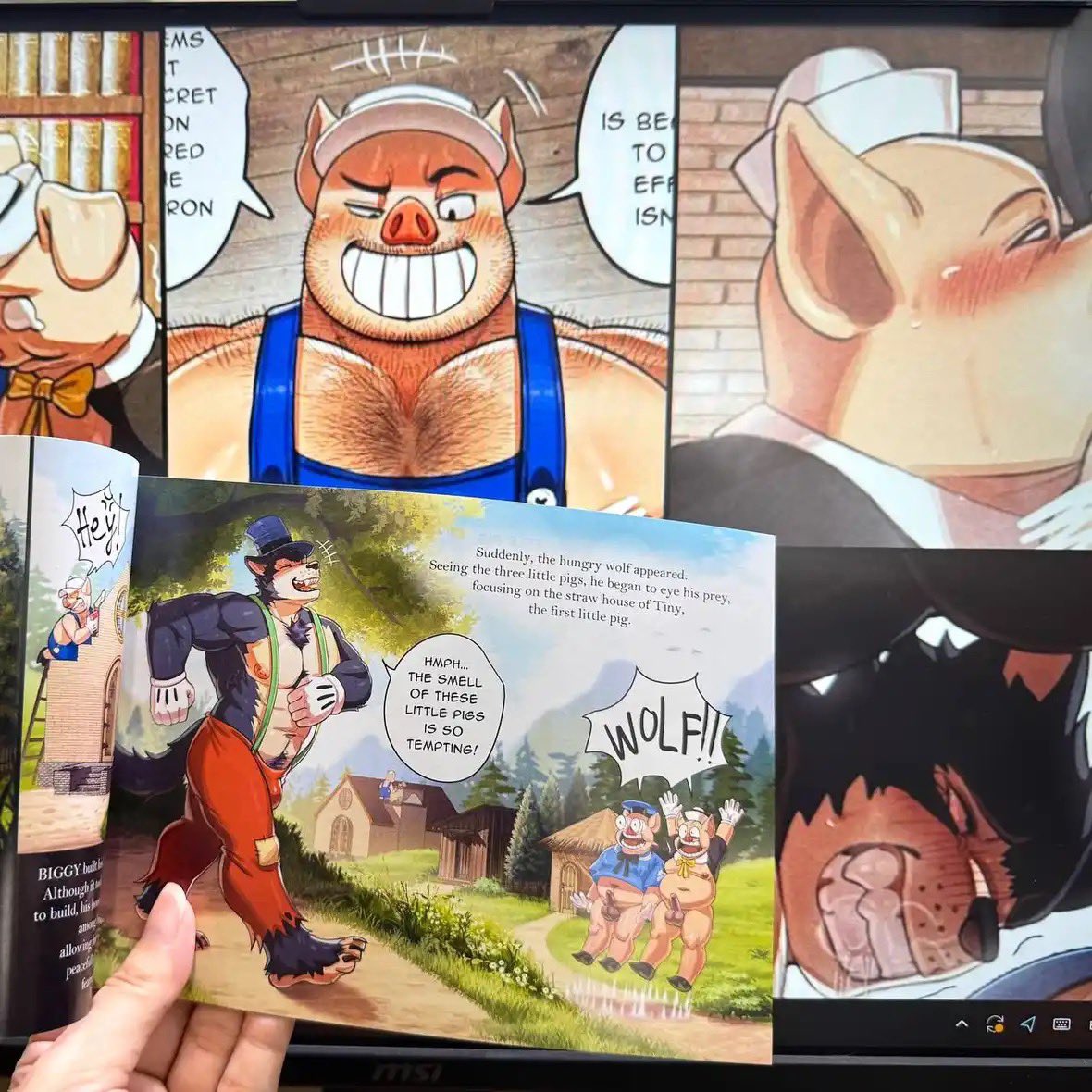 🐷The Three Little Pigs &amp; the Big Bad Wolf 🐺
Physical Book!