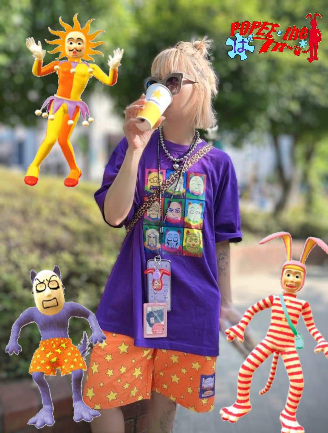 ポピー ベンダブルストラップ ポピーザぱフォーマー Amazon.co.jp: ポピーザぱフォーマーストラップ POPEE the ぱ