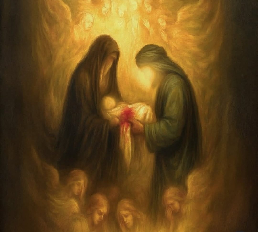 "قَدْ عَجِبَتْ مِنْ صَبْرِكَ مَلَائِكَةُ السَّمَاوَاتِ"