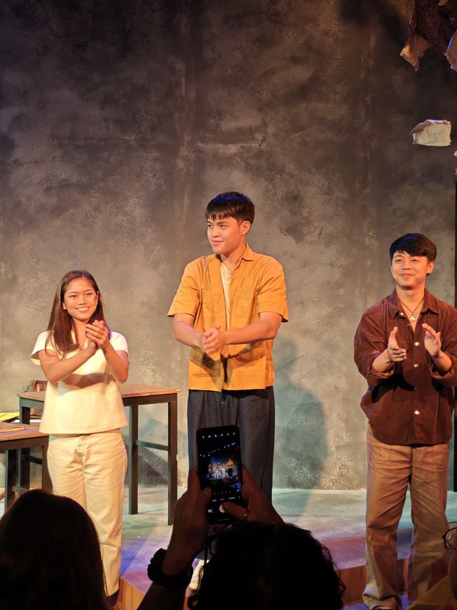 Dagitab Opening Weekend with <a href="/elijahcanlas_/">Elijah Canlas</a> and the cast ✨️ 

Congratulations! we're so proud of you palagi, mahal! 💚

💐: RR's Flowers

📍 Old Comm Bldg., Ateneo De Manila University, Quezon City | July 5, 2025

📸: Admin Jomel Luzung 

#ElijahCanlas
#Dagitab
#Dagitab2025