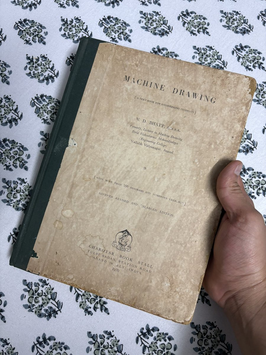 maahirpanchal's tweet image. Great grandpa’s book, passed down.
Still relevant for this new-manufacturing age.