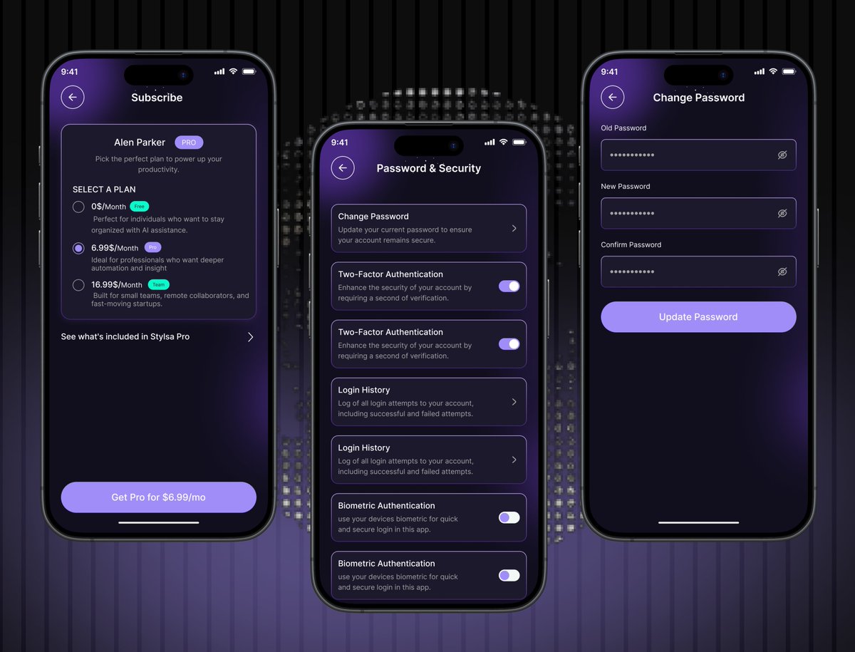 helloalamin9's tweet photo. 🚀AI Task Management – Subscription & Security Mobile App🚀
Batter View :https://t.co/m106MeACj2
Thank You Let's Talk: https://t.co/1BtcpIwMmM | Email: uimdalamin9@gmail.com | WhatsApp +01938339602 | Instagram | LinkedIn | Dribbble | behance. #aitask #mobileapp #SecuritMobile https://t.co/OykyQnTuUP