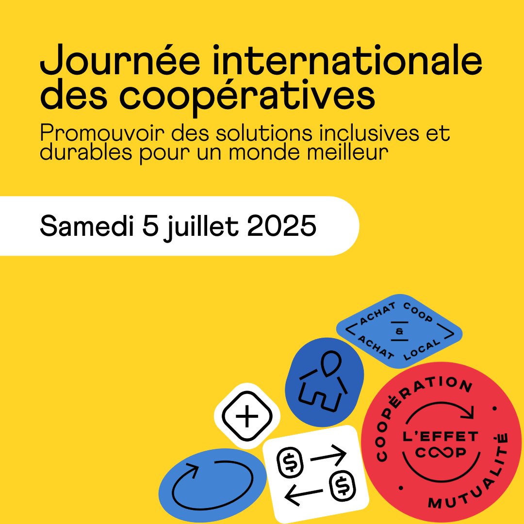 En cette Année internationale des coopératives, soulignons le rôle essentiel des coopératives dans la construction de communautés plus inclusives, résilientes et durables. Rappelons aussi l’impact significatif des coopératives agricoles sur le développement économique et social.