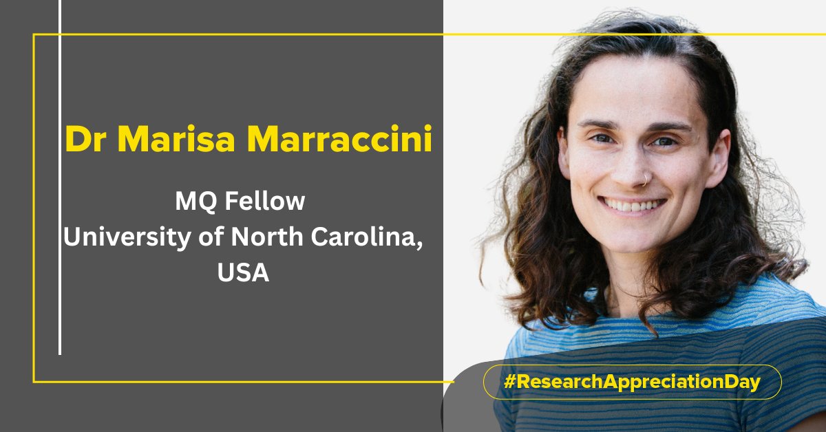 MQmentalhealth's tweet image. At MQ, we don’t just fund research—we champion researchers like Dr Marisa Marraccini whose work with young people is a powerful reminder of why research matters.
Read more here: mqmentalhealth.org/research-appre…
#WithoutResearchItsJustGuesswork #ResearchAppreciationDay