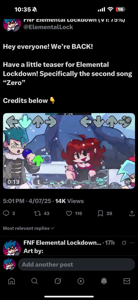 ElementalLock's tweet image. DANGGGGGGGG WE ARE CLOSE TO 150 FOLLOWERS THANKS PEOPLE I LITERALLY JUST WOKE UP IM CRYING!!!!

 Yall won a new teaser as soon as we hit 150 👀👀👀👀 I know we can