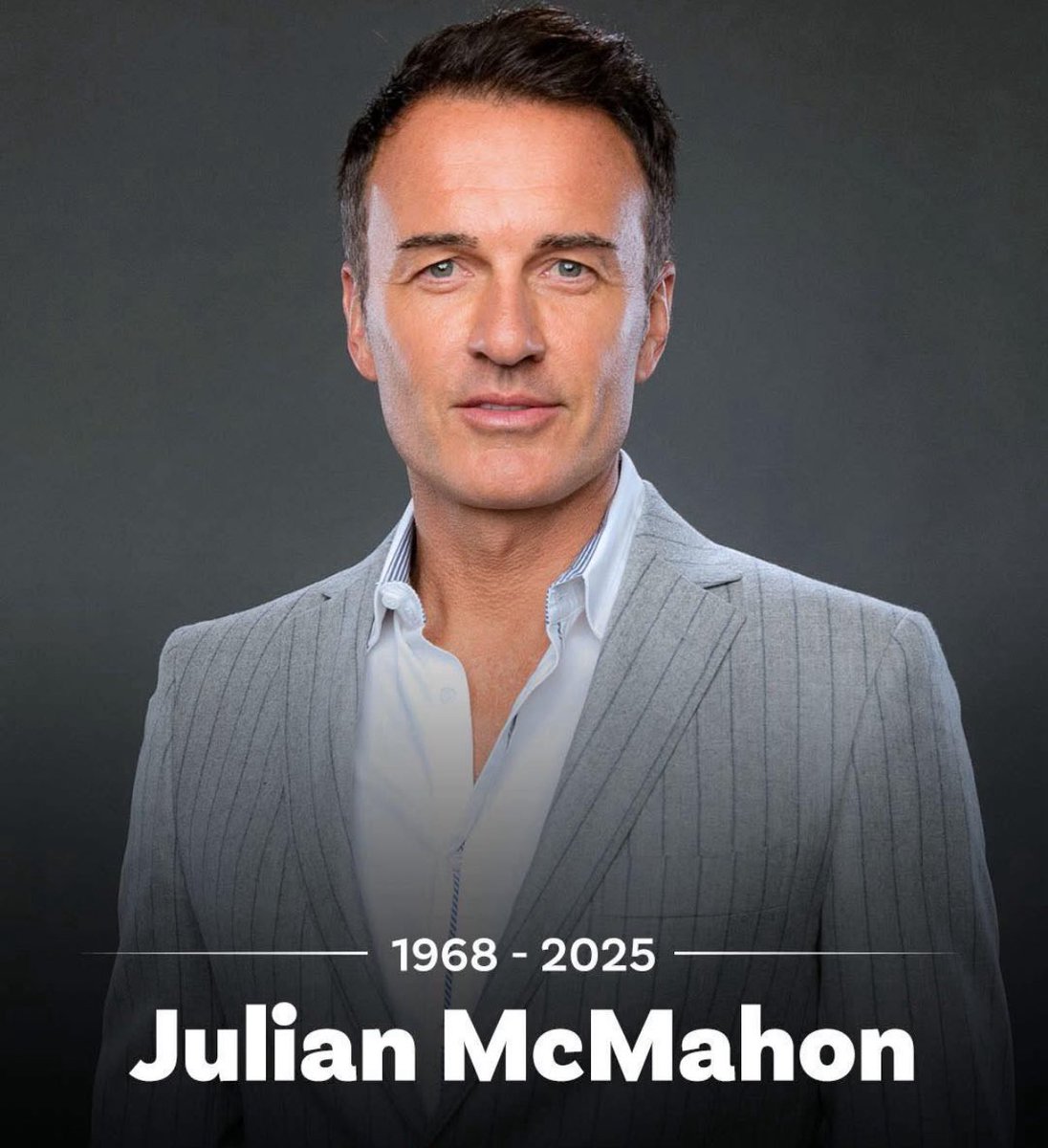 R.I.P. Julian McMahon 💔 I can’t believe I’m typing this. My heart is broken. Charmed family, I’m sending you all hugs.
