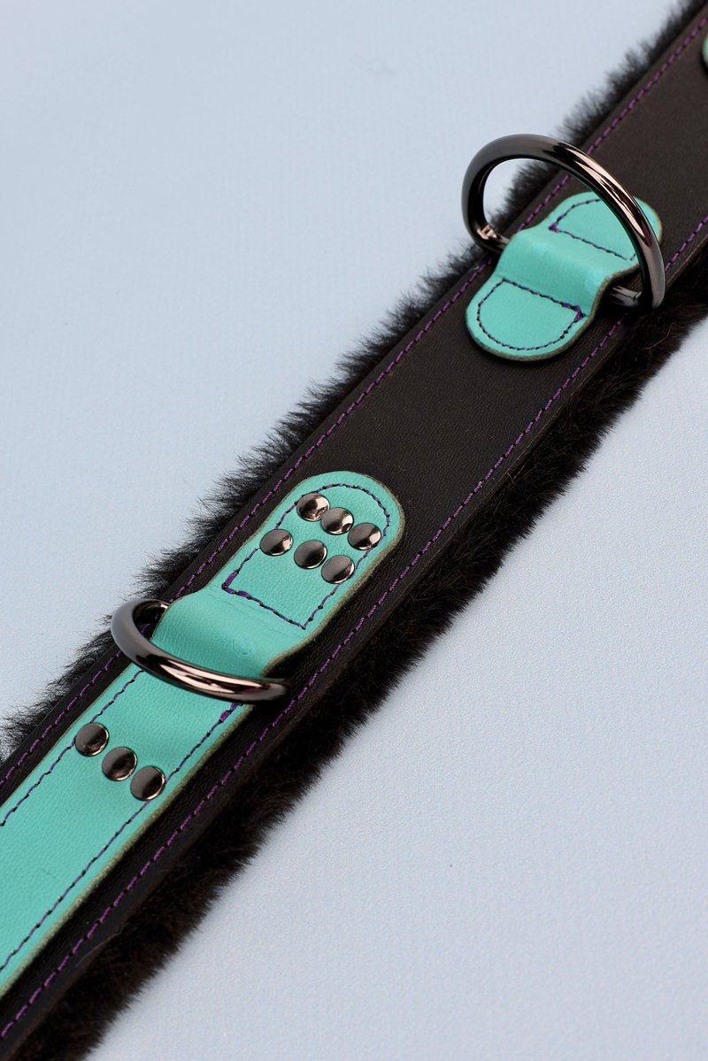Sigida_plushies's tweet image. The collar is made to order by the client. We can make a custom collar of any complexity for you.