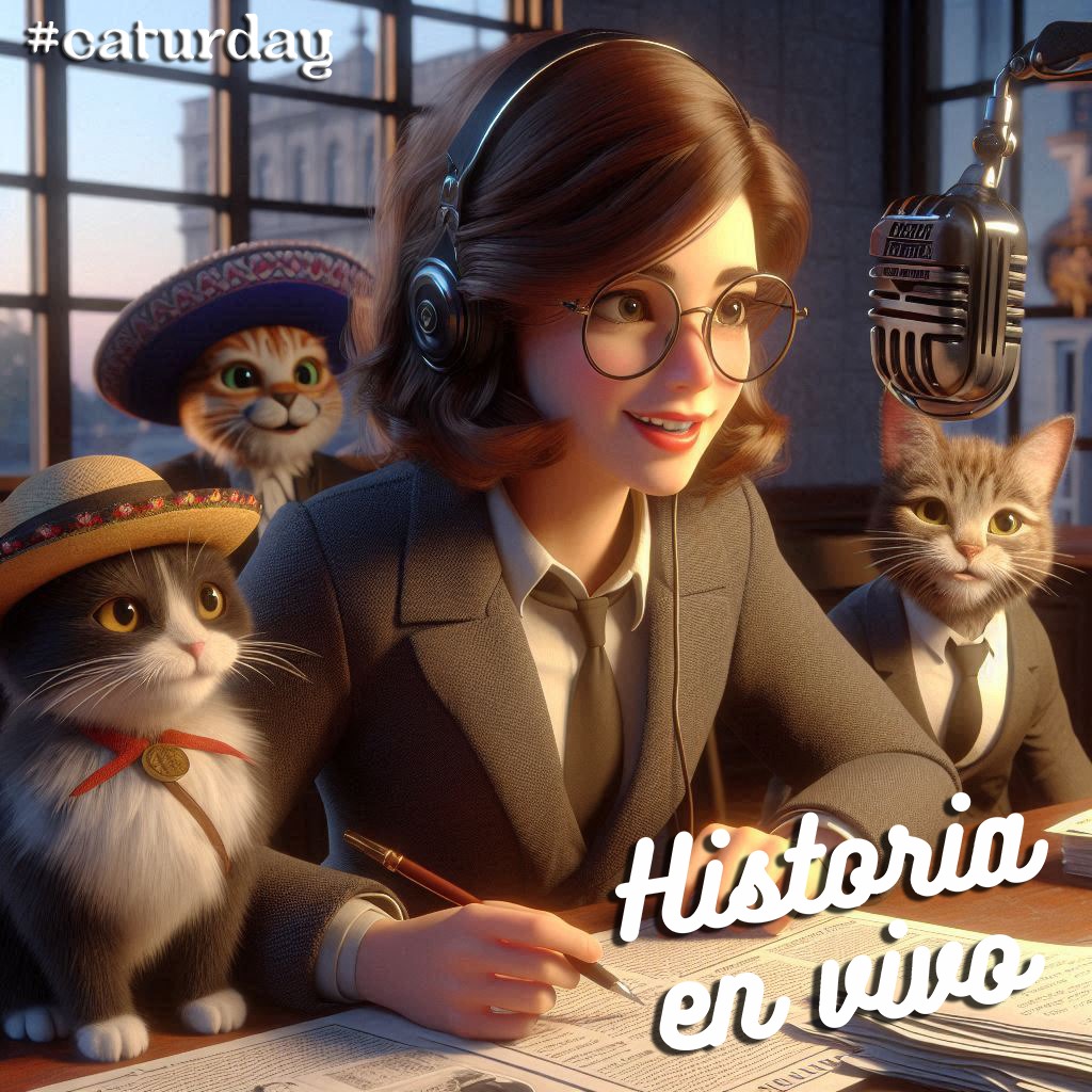 OIGAN, OIGAN:
La próxima semana iniciamos con los #RecorridosHistóricos de #HistoriaEnVivo. ¡Ya verán! ¡Va a ser muy divertido! 😺😺😺
RT, por favor!!!