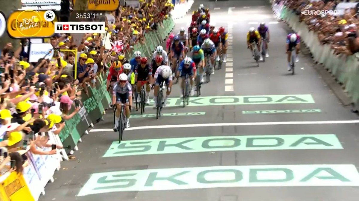 💥 BLAZING START! Biniam Girmay Storms to 2nd Place in Tour de France Opener! 💥

What an absolutely sensational start for Biniam Girmay! He has ignited his Tour de France campaign with a phenomenal performance, securing a brilliant 2nd place in the very first stage.

In a