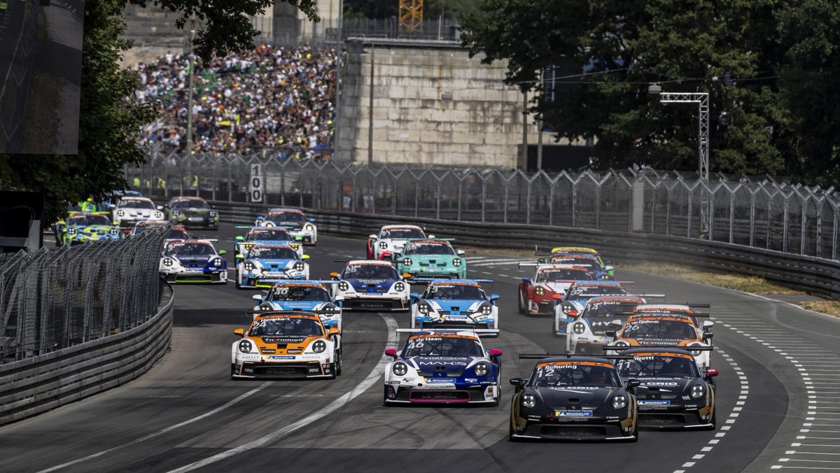 Porsche Newsroom (@porschenewsroom) on Twitter photo The <a href="/CarreraCupDE/">Porsche Sixt Carrera Cup Deutschland</a> made a triumphant return to the Norisring after a six-year hiatus, with Flynt Schuring securing a commanding lights-to-flag victory. The 19-year-old dominated the first race of the weekend on the street circuit in Nuremberg. More: porsche.click/44hw7To The <a href="/CarreraCupDE/">Porsche Sixt Carrera Cup Deutschland</a> made a triumphant return to the Norisring after a six-year hiatus, with Flynt Schuring securing a commanding lights-to-flag victory. The 19-year-old dominated the first race of the weekend on the street circuit in Nuremberg. More: porsche.click/44hw7To