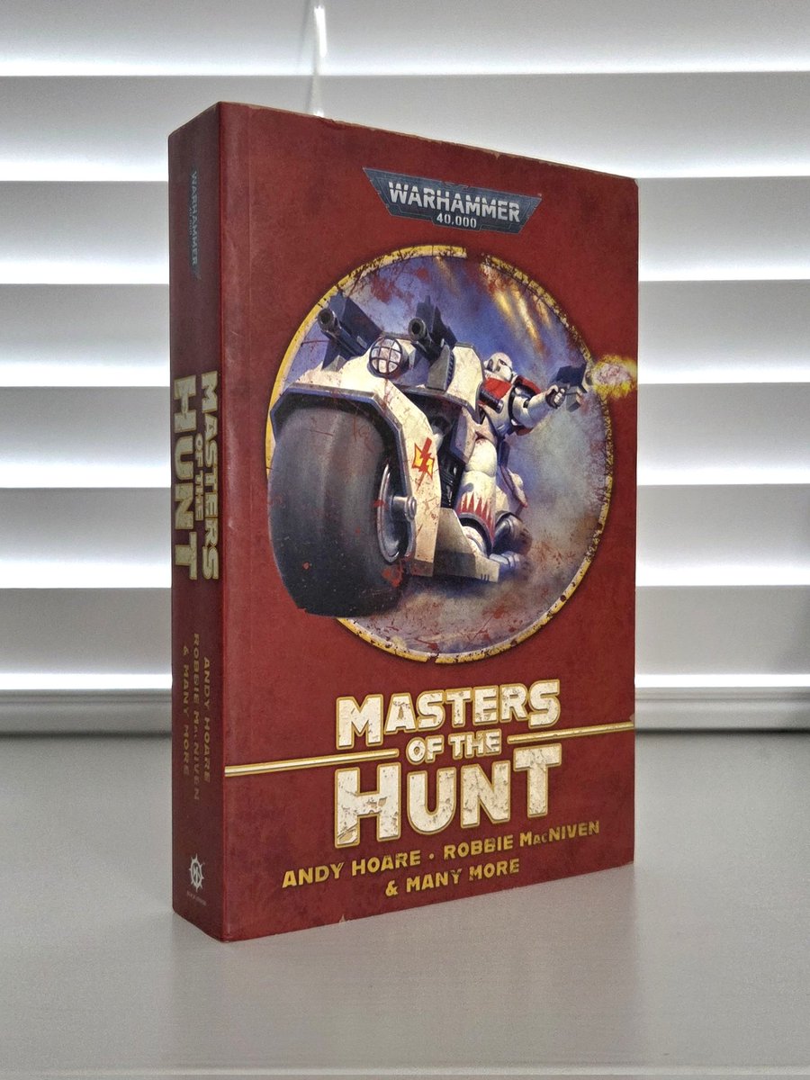 sfsignal's tweet image. Currently reading MASTERS OF THE HUNT, a Warhammer 40k omnibus. Lots of action and really fun so far.