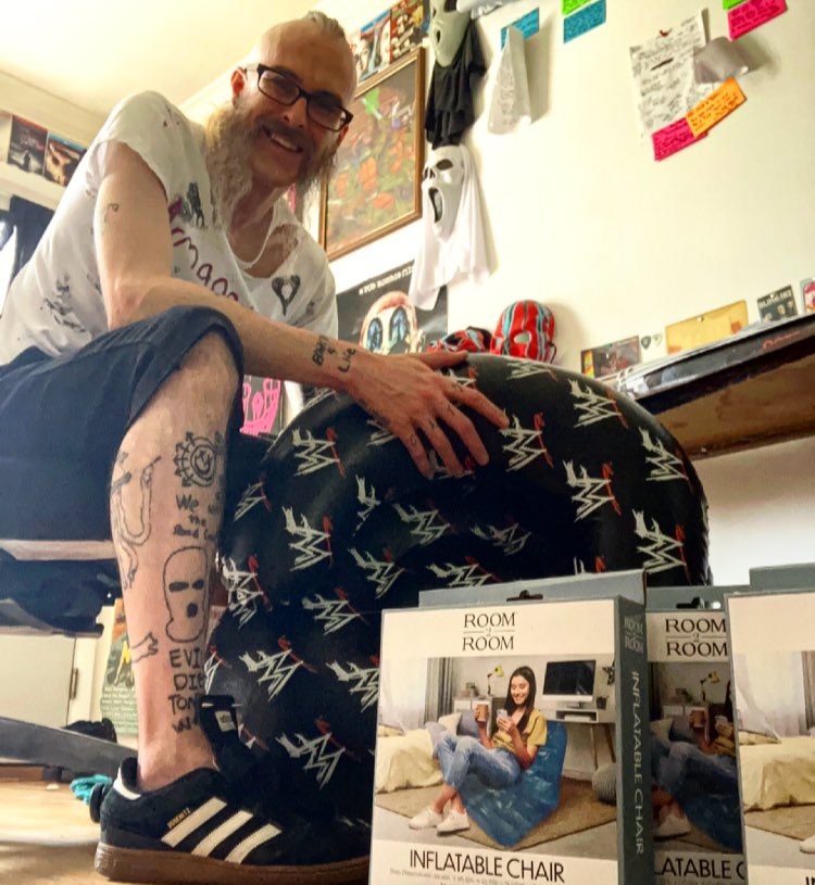 Here’s some behind the scenes for LGWNJ. I’m always down to blow things up…