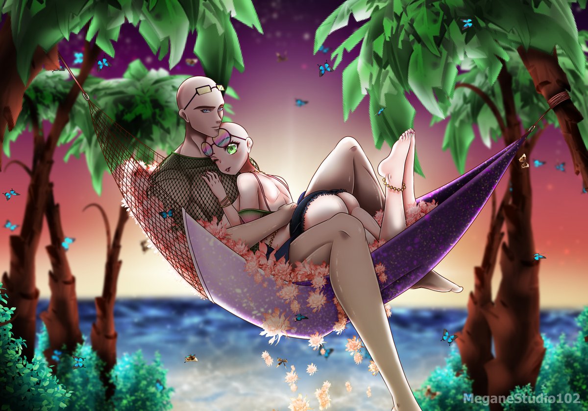 MeganeStudio102's tweet image. 🌺Romantic Summer Art Raffle.🌺

Rules.👇

- Follow.✨ (New follows, welcome.☺️)
- Like.❤️
- Retweet.🔁  (No QRT)
_ Comment PNG.✨
- Tag a friend.👥

Ends on 5 August.
Good Luck, sweethearts.😘💕
#MyArt #ArtRaffle #YCH