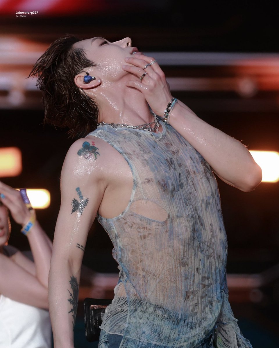 TEN of NCT performs at Waterbomb Seoul 2025.