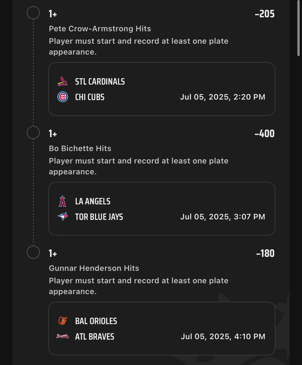 3burgerbets's tweet photo. Parlays for today! #winning https://t.co/prtBvDwom6