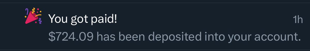 missed getting paid from Twitter 🙌🏾🤑