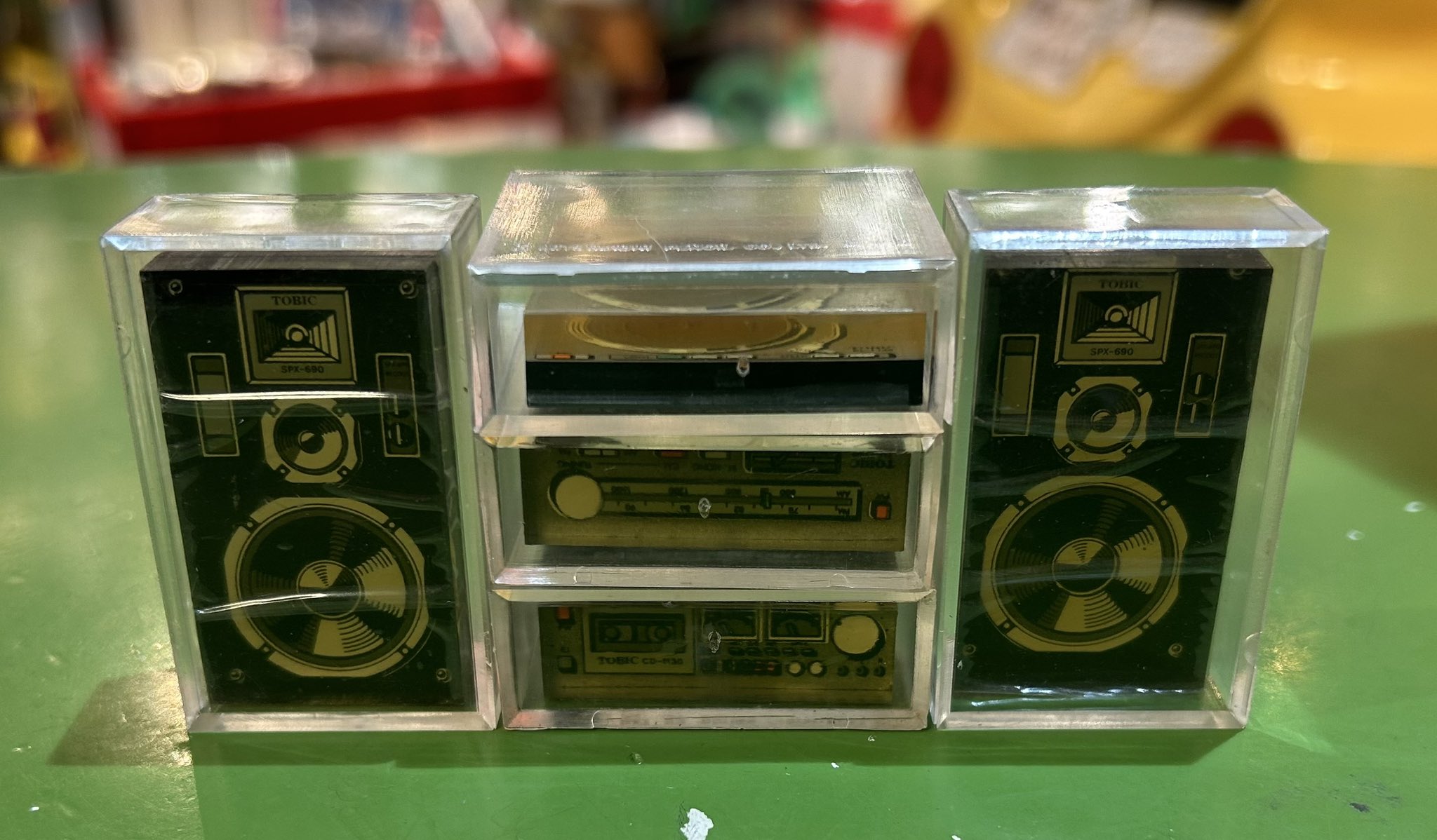 レア】非売品、未使用 三菱鉛筆 ミニコンポ消しゴム