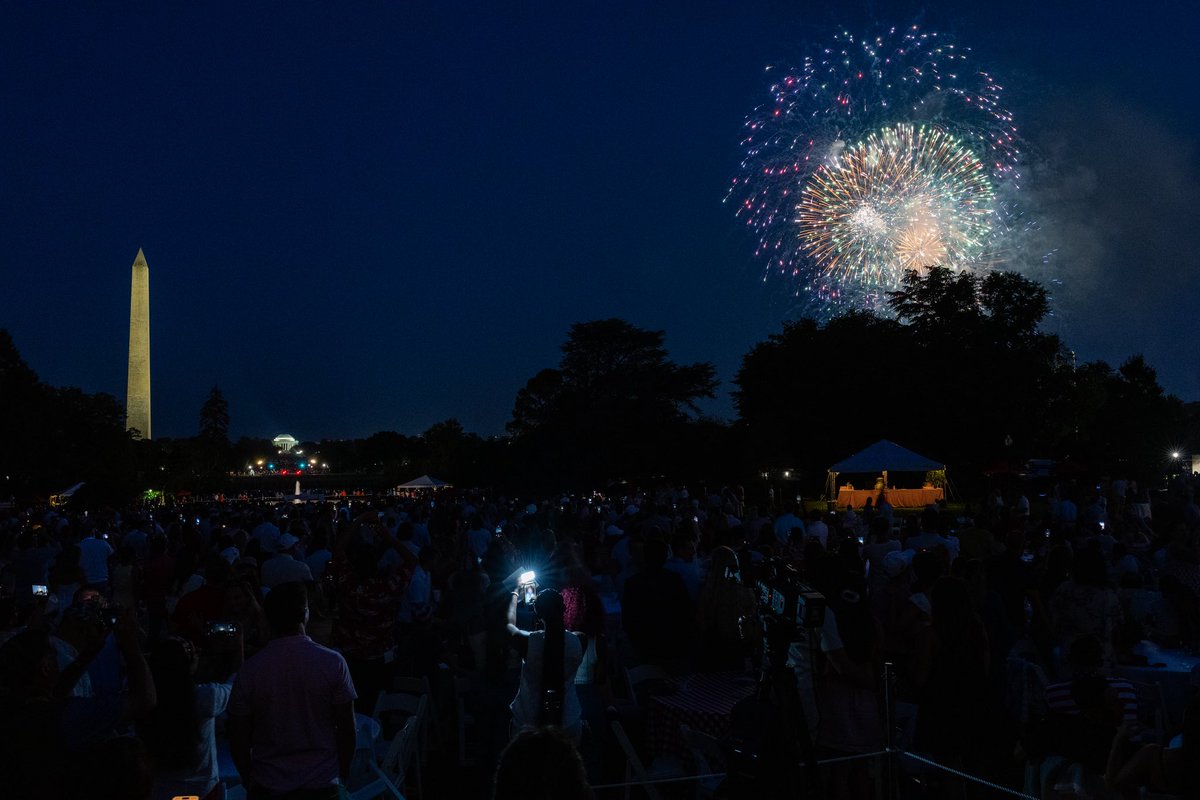 Yesterday around the White House celebrating the Fourth of July for <a href="/GettyImages/">Getty Images</a>