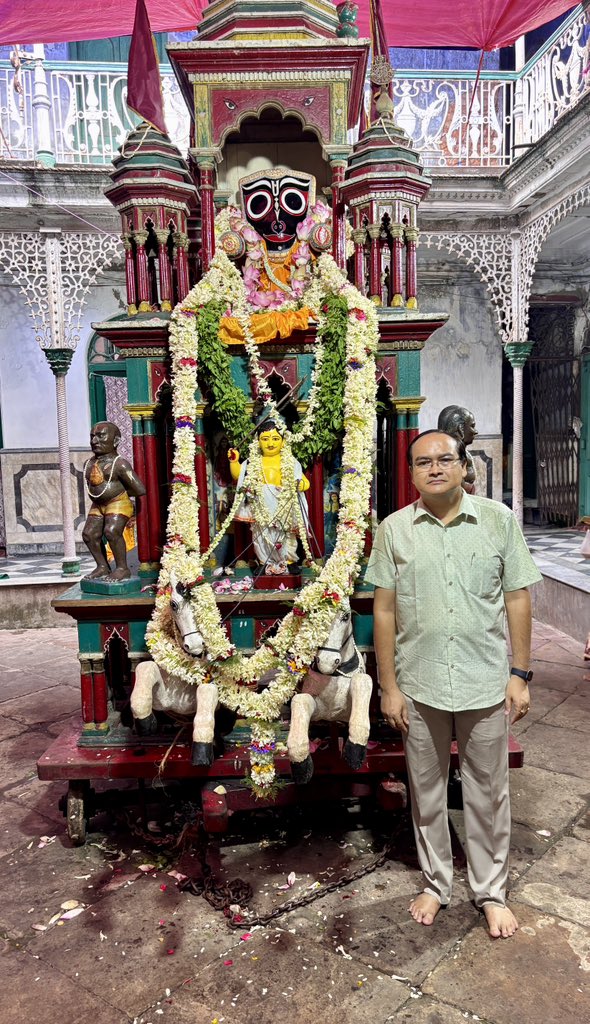 At Chunimani Dasi's Thakurbari this evening on the occasion of 125th Rathayatra festival.
