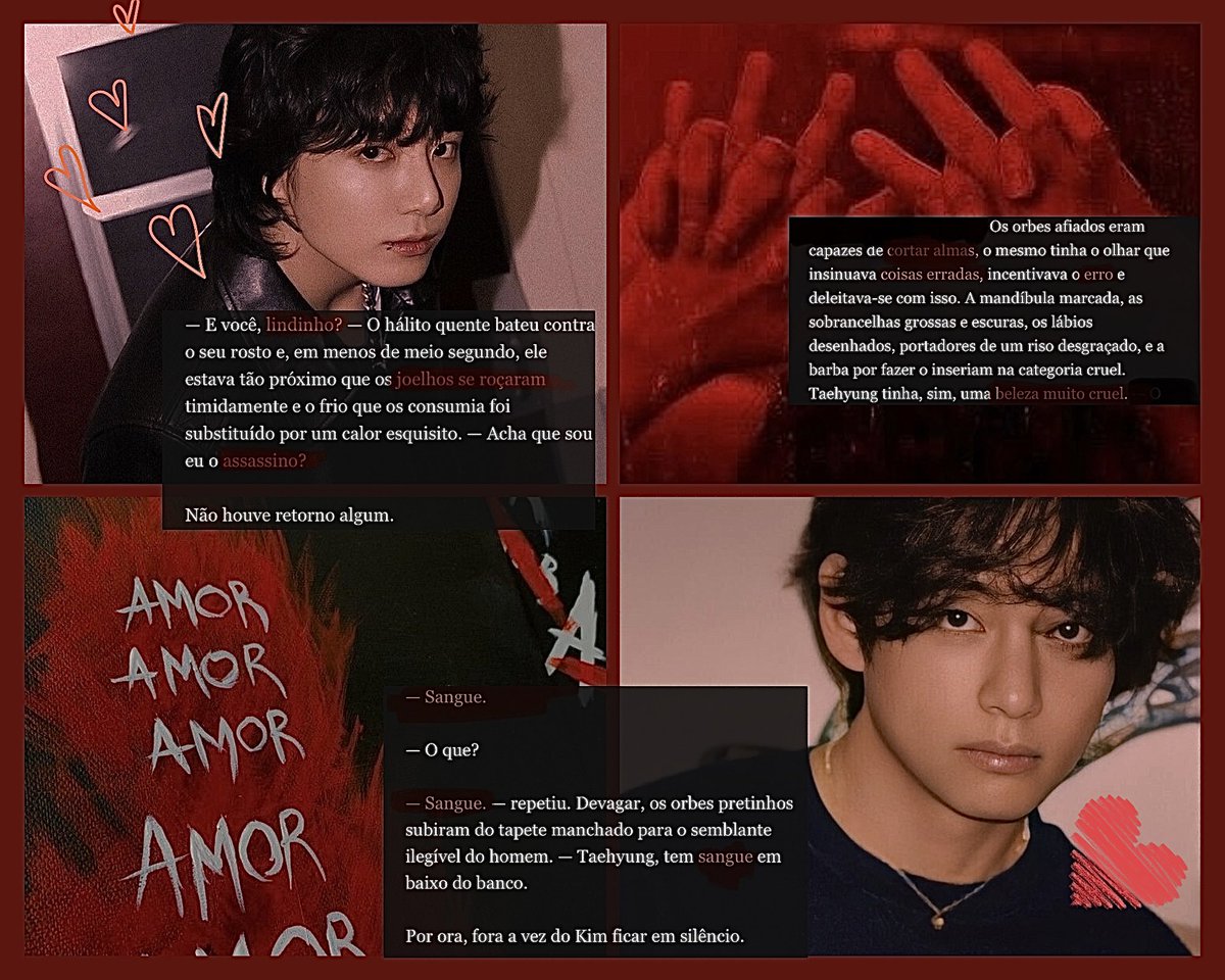 te convencendo a ler minha fanfic taekook O Pecado Causa À Morte por meio de alguns parágrafos da história 🩸✨ #taekook #caminhosdesangue
