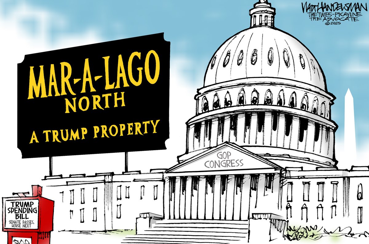 Saturday's Best Editorial Cartoons of the Week #ABlueView🧵1/3

#BestOfABlueView #BestOf2025 #BestEditorialCartoons