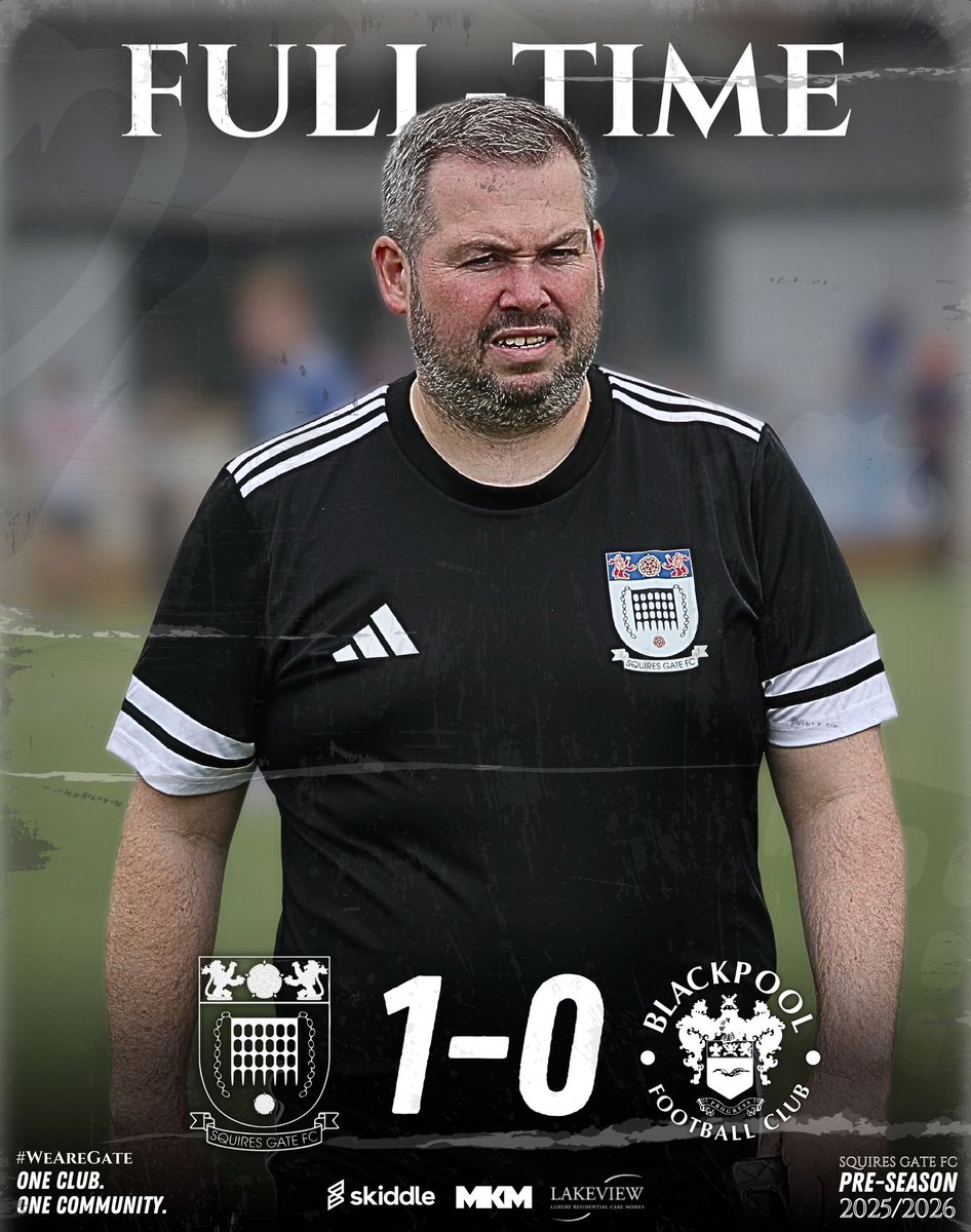 Squires Gate FC (@squiresgatefc) on Twitter photo ๐
๐| ๐๐ช๐ฎ๐ข๐ซ๐๐ฌ ๐๐๐ญ๐ ๐-๐ ๐๐ฅ๐๐๐ค๐ฉ๐จ๐จ๐ฅ ๐๐
๐ช An impressive first victory of pre-season, thanks to Dean Ingโs late winner!
Thank you for your incredible support today here at The @Skiddle Community Stadium. ๐๐
๐ท #WeAreGate | #OneClub ๐
๐| ๐๐ช๐ฎ๐ข๐ซ๐๐ฌ ๐๐๐ญ๐ ๐-๐ ๐๐ฅ๐๐๐ค๐ฉ๐จ๐จ๐ฅ ๐๐
๐ช An impressive first victory of pre-season, thanks to Dean Ingโs late winner!
Thank you for your incredible support today here at The @Skiddle Community Stadium. ๐๐
๐ท #WeAreGate | #OneClub