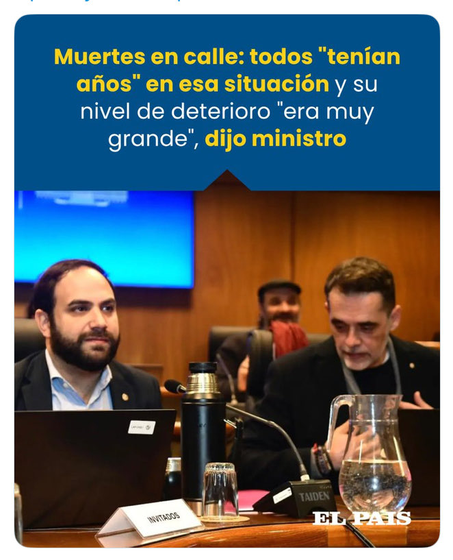 Si, desde hace 20 años. En los gobiernos del FA los dejaban que eligieran vivir en la calle.