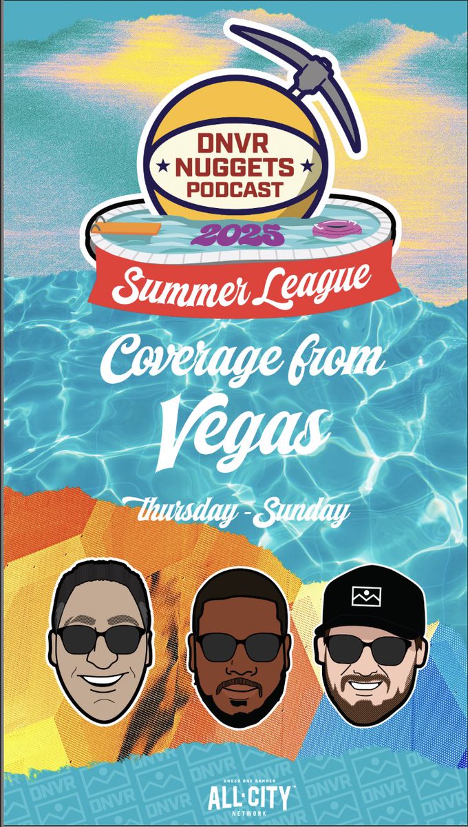 DNVR Nuggets (@dnvr_nuggets) on Twitter photo SUMMER LEAGUE CONTENT COMING 🔜
🎰 We’ll be out in Vegas next week!
<a href="/Adam_Mares/">Adam Mares</a> <a href="/DuvalierJohnson/">Duvalier Johnson</a> <a href="/DLineCo/">D-Line (Denver Man) ((Eric Wedum))</a> SUMMER LEAGUE CONTENT COMING 🔜
🎰 We’ll be out in Vegas next week!
<a href="/Adam_Mares/">Adam Mares</a> <a href="/DuvalierJohnson/">Duvalier Johnson</a> <a href="/DLineCo/">D-Line (Denver Man) ((Eric Wedum))</a>