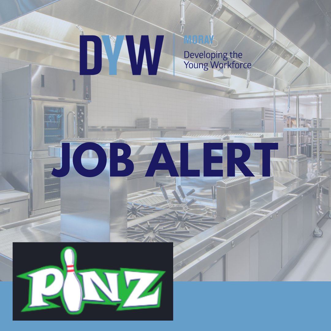 DYWMoray's tweet image. 🍽️ JOB OPPORTUNITY🍽️
Pinz Bowling are looking to recruit a Trainee Kitchen Assistant to join the team in Elgin!
To apply - dywmoray.co.uk/jobs/