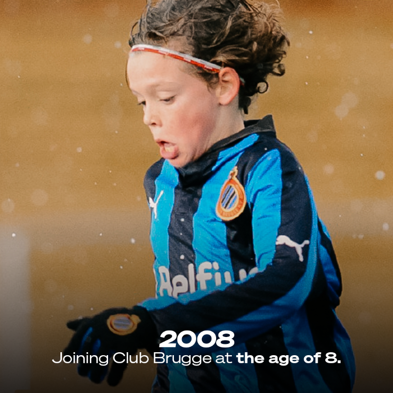 ClubBrugge's tweet photo. From the first kick to the final whistle, what a ride it’s been. 🥹

Go smash it, Maxim. 👊