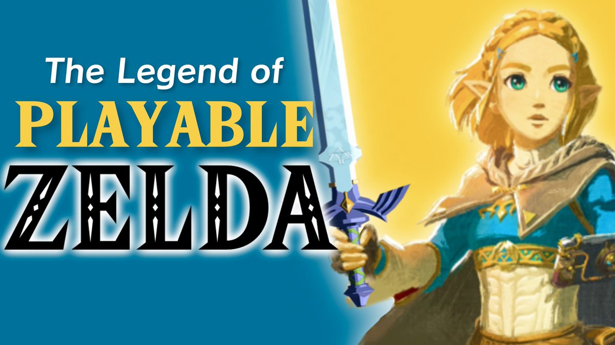 Just put out a new video about my personal soapbox: Playable Zelda! We’ll take a look at her past &amp; present roles, and why she would’ve been the perfect protagonist for TOTK! 

Check it out here: youtu.be/739GYbyMAEo