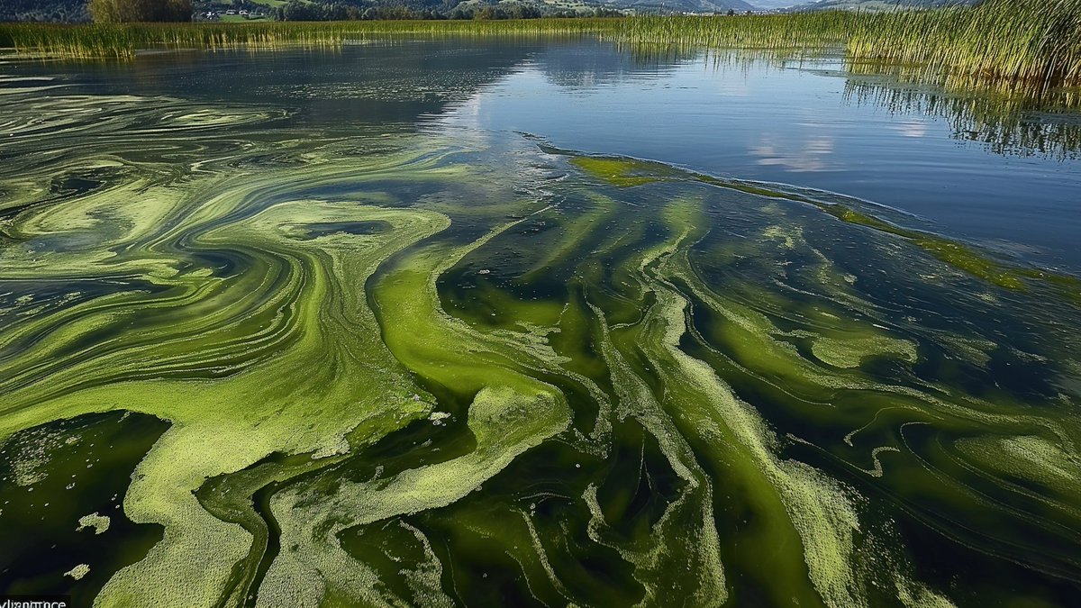 #ATTENTION Fourth of July water-goers! Be on the lookout for #harmfulalgalblooms. 

Scummy, discolored water is a sign of algae and a potential harmful algal blooms (HABs) that could make you and your pets sick ➡️ azdeq.gov/AZHAB

#AZWater #AlgalBlooms #AZWater