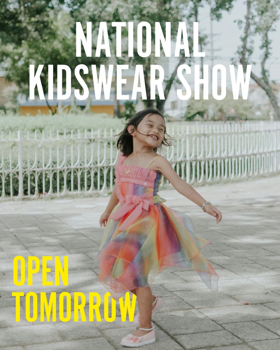 It’s almost time - the INDX National Kidswear Show returns to #CranmorePark tomorrow 🤩 running simultaneously with the INDX National Kids Footwear Show.

Register for your FREE entrance badge 👉 indxshows.co.uk/shows/kids

#NationalKidswearShow #Kidswear #INDXShows #Childrenswear