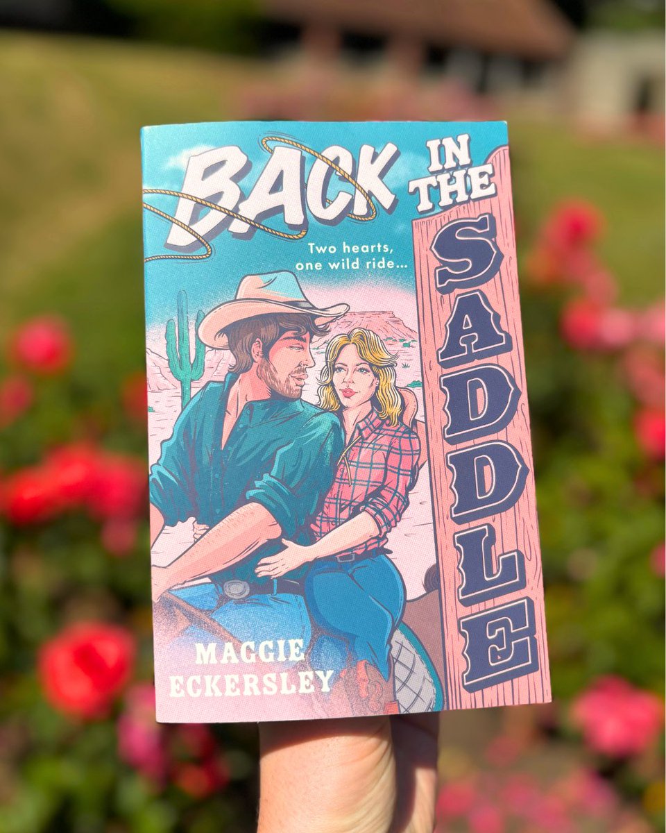 AvonBooksUK's tweet image. It’s the sexy, spicy cowboy romance you’ve been waiting for… 🤠❤️
‘Whimsical, Western charm’ ⭐ ⭐ ⭐ ⭐ ⭐
‘A small-town cowboy romance with soooo much heart’ ⭐ ⭐ ⭐ ⭐ ⭐
The wistfully romantic, unputdownable romance, Back in the Saddle is out now!
ow.ly/Taey50WkXF3