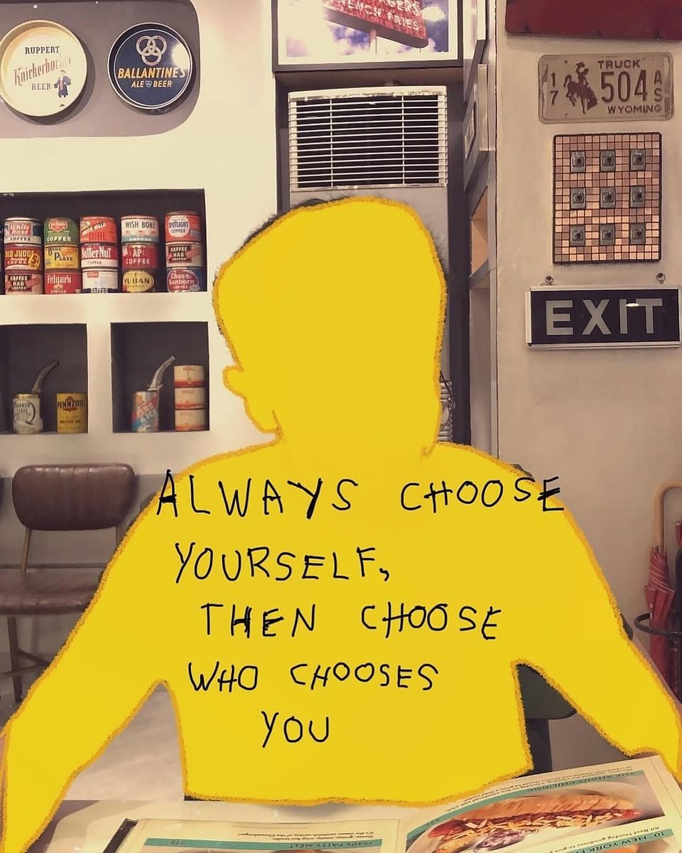 Always choose yourself