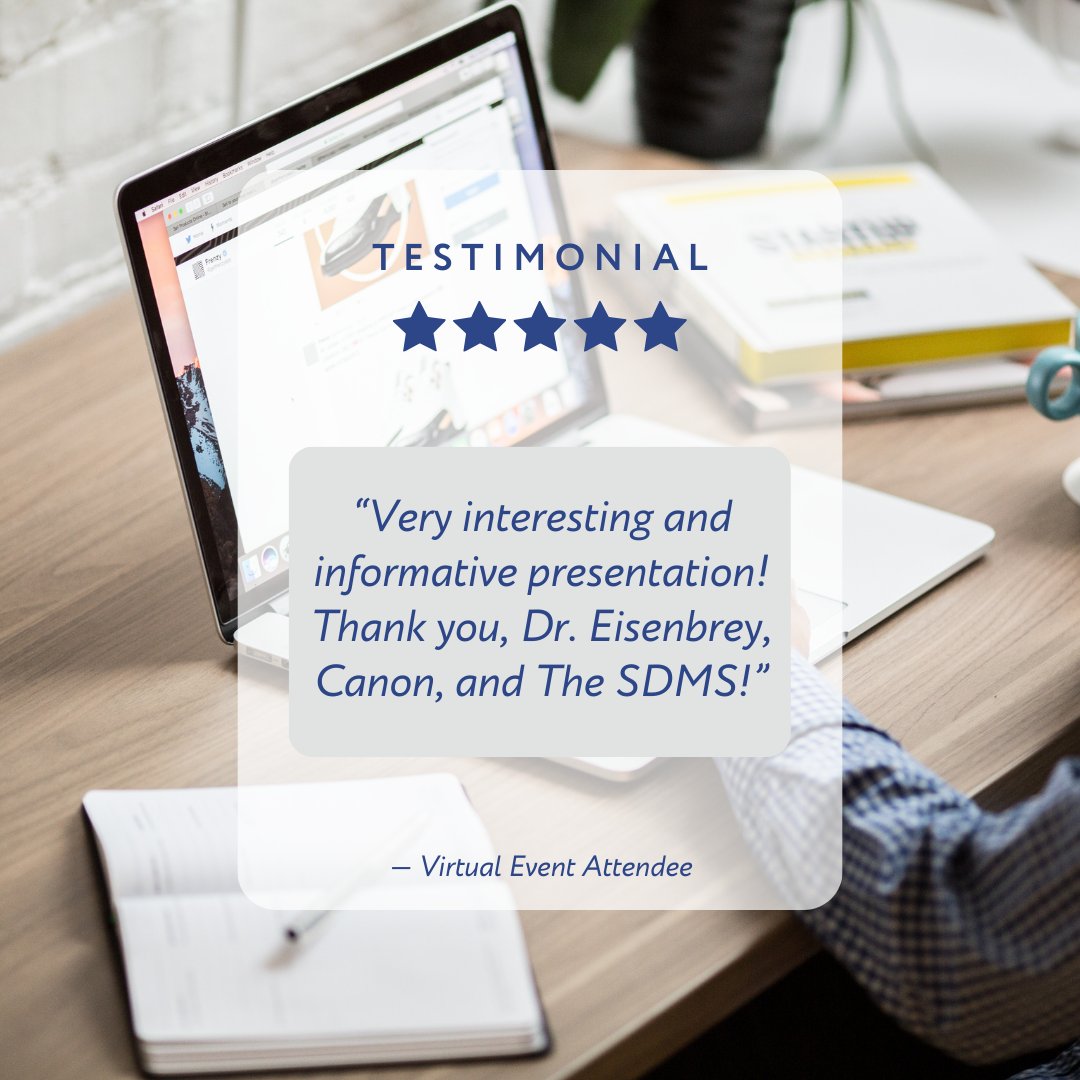 Join the fun with #SDMS Virtual Events! What's your most memorable experience? Stay updated with our event calendar: bit.ly/3Rbz8xh 🎉🗓️ Keep discovering the world of #Sonography and #Ultrasound!