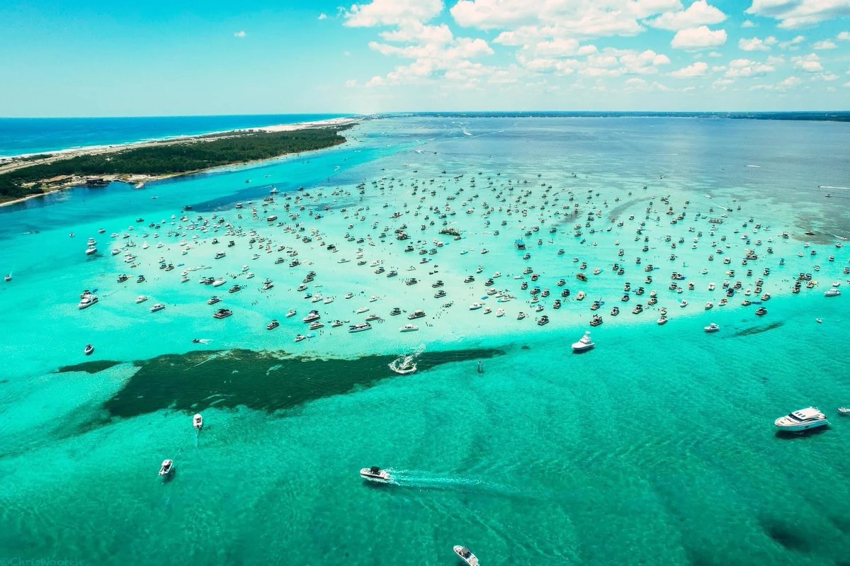 Europeans: Americans never leave their country! 

Me: Why would I fly across the Atlantic when I can drive to Destin, Florida for the weekend?