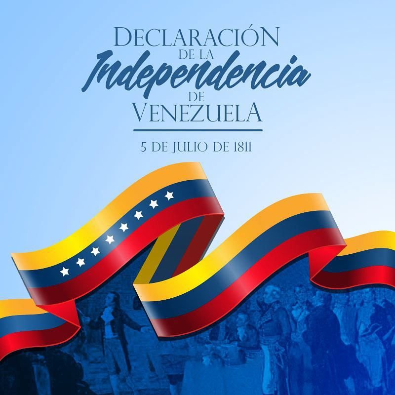 En el Día de nuestra Independencia 🇻🇪, recordamos como nuestros héroes sembraron la semilla de un futuro libre y soberano. 

Hoy conmemoramos el espíritu indomable de un pueblo que decidió ser dueño de su destino.