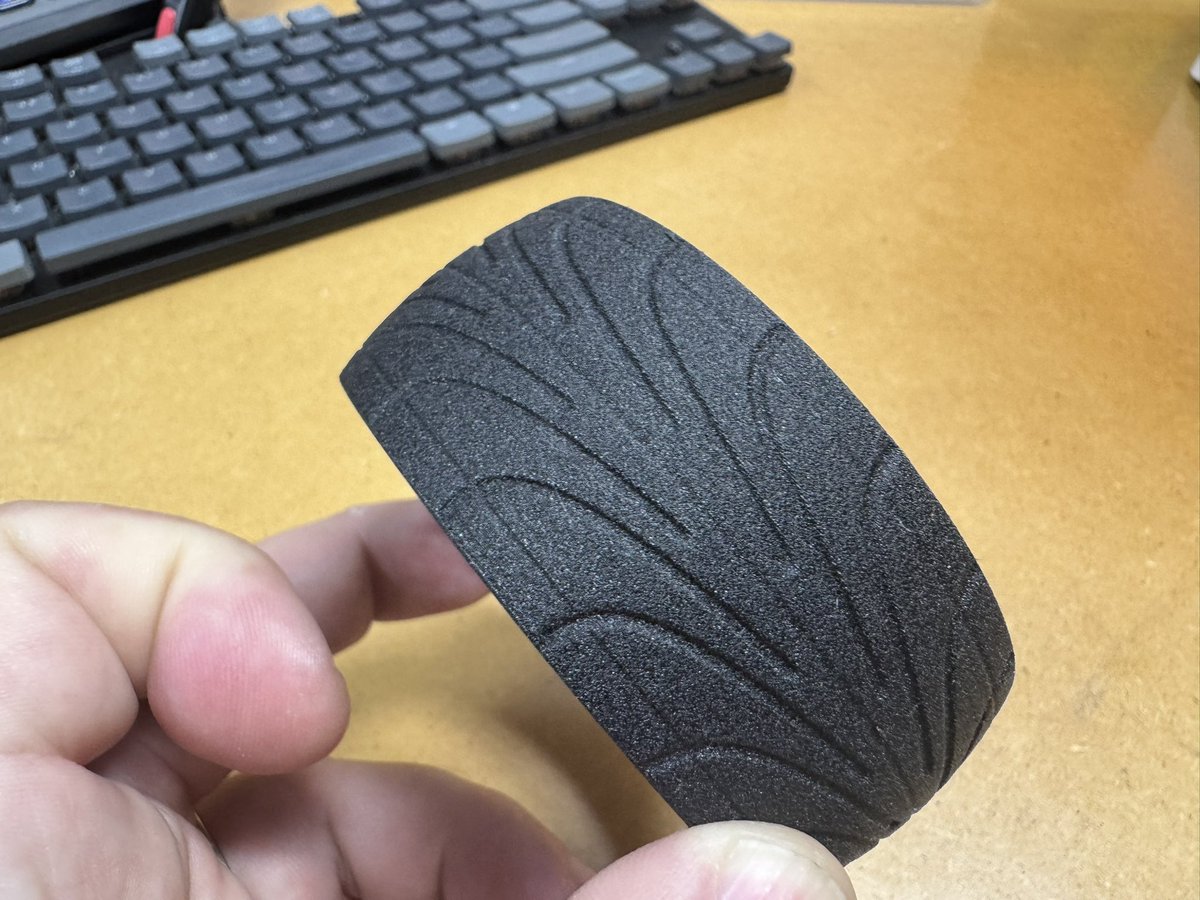 Wanted to try the <a href="/SirayaTech/">Siraya Tech</a> TPU Air as a material to make the tires for my <a href="/3D_Sets/">3D Sets</a> 3D printed RC cars. These turned out really well!  And the surface feel isn’t slick like regular TPU.