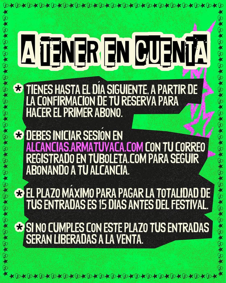 PogoConcerts (@pogotaconcerts) on Twitter photo Oficialmente
Alcancías de Forever Broken
Paga por plazos y disfruta de Black Veil Brides
Underoath
I Set My Friends
Silverstein
Senses Fail
Más información con <a href="/Armatuvaca/">Armatuvaca</a>
Otro evento <a href="/BreakfastLiveCo/">BreakfastLive</a>
#Comparte #Apoya Oficialmente
Alcancías de Forever Broken
Paga por plazos y disfruta de Black Veil Brides
Underoath
I Set My Friends
Silverstein
Senses Fail
Más información con <a href="/Armatuvaca/">Armatuvaca</a>
Otro evento <a href="/BreakfastLiveCo/">BreakfastLive</a>
#Comparte #Apoya