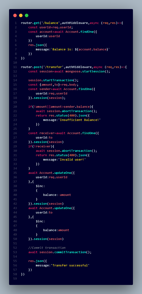 Adarsh_dot_dev's tweet photo. Finished the backend for my Paytm-style cash app! 🛠️ Brushed up on backend basics and learned database transactions &amp; sessions. Errors? Crushed them with @grok. 🚀 #BackendDev #DatabaseTransactions #TechWins https://t.co/6yOAmBXPBT