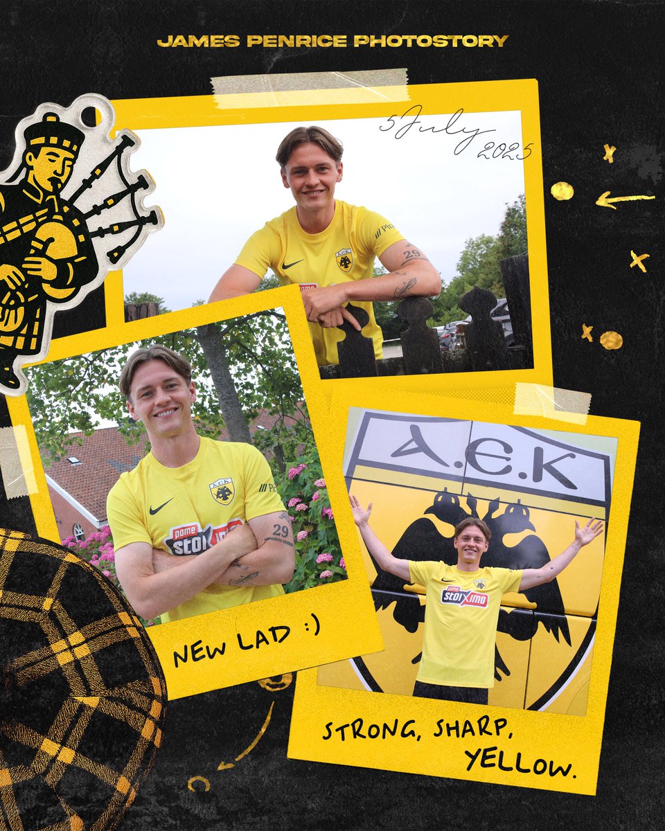 🟡⚫️ Stepping into AEK 👊

#aekfc #summertransfers #Penrice