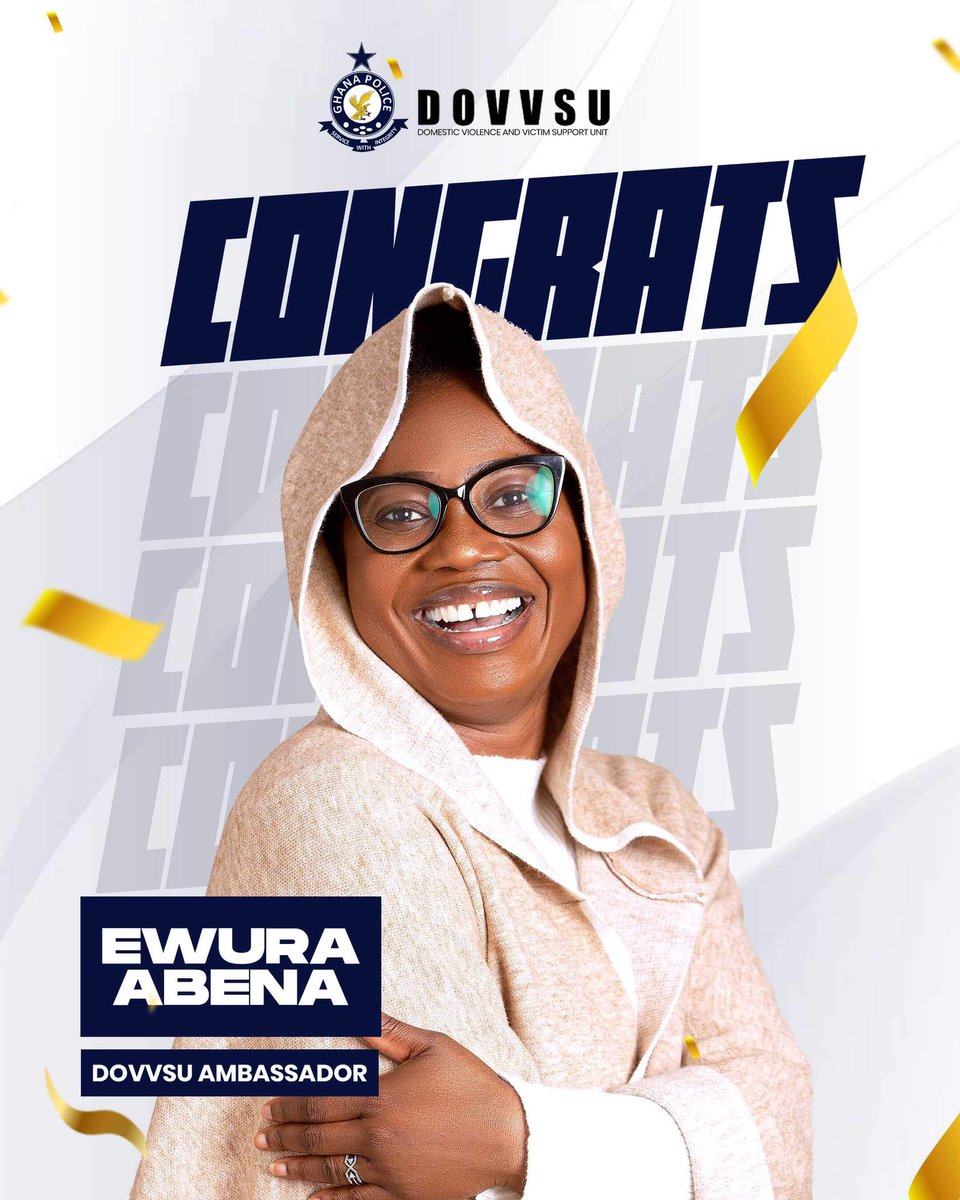 EwuraAbenaMusiq's tweet image. I’m super excited about what has brewed between myself, the Ghana Police Service @GhPoliceService and DOVVSU. I’m honoured to have been called upon for this honourable course.

#EwuraAbena #WarriorQueen #GraceOverflow #Ebefa #SoulGospel