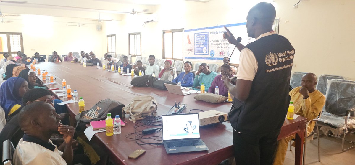 À Ségou, 100 jeunes du club antitabac ont renforcé leurs compétences en prévention de l’exploitation et des abus sexuels (#PSEAH), en communication sur les risques, plaidoyer et en mobilisation communautaire contre le tabagisme grâce au soutien technique et financier de l'#OMS.