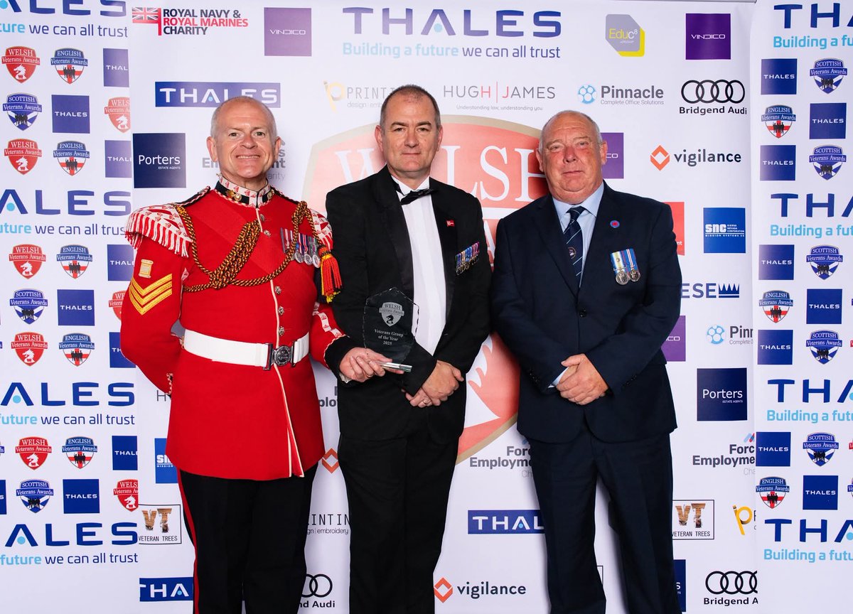 A very special thank you to the team at the ABF Wales and RNRMC   for supporting our Welsh Veterans Awards! 

We are very thankful for all the support they give our team on the build up and during the evening itself, we couldn't do it without you!