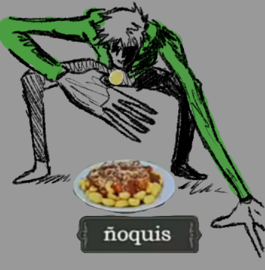 TheCherr1's tweet image. mmmm ñoquis